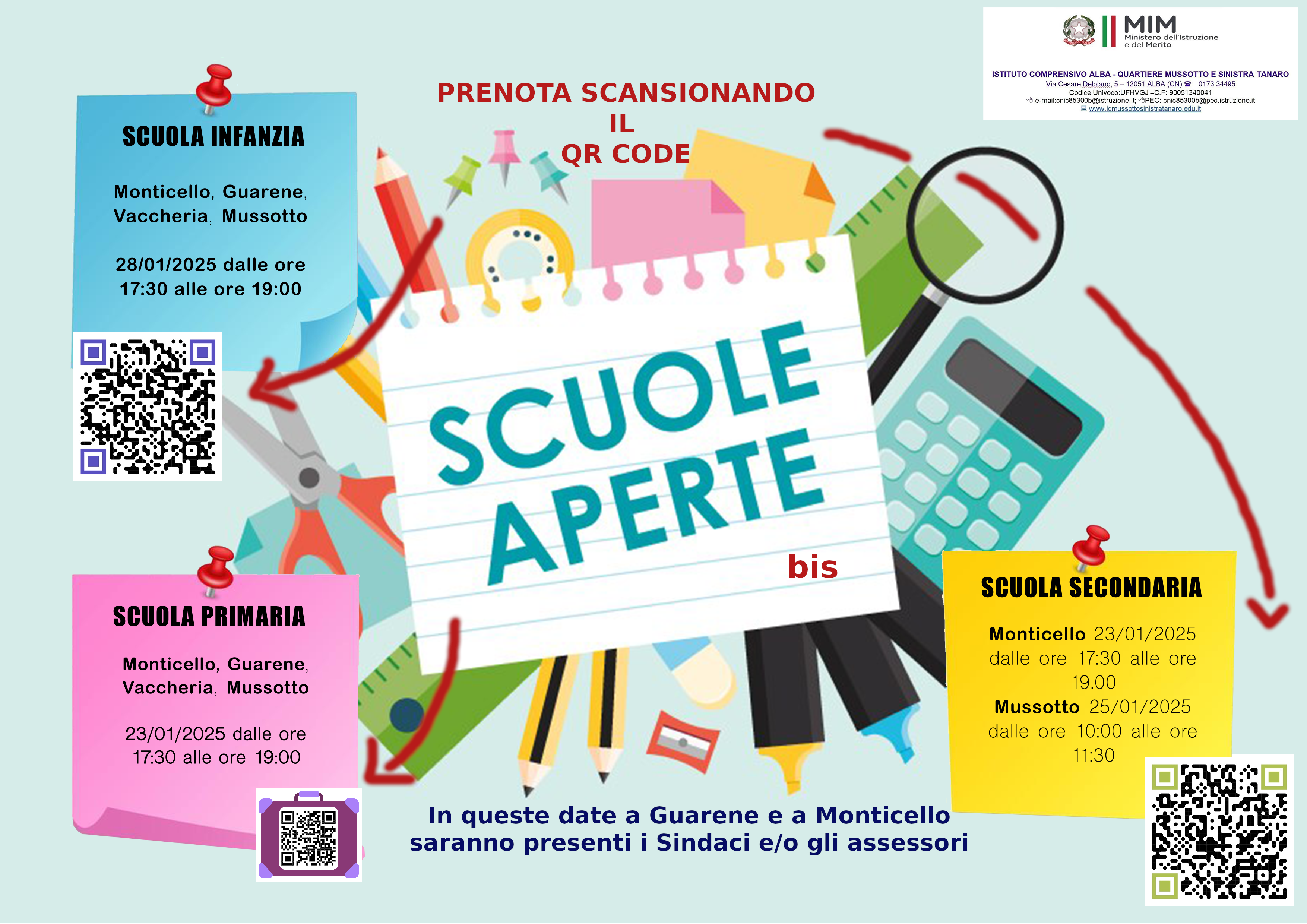 scuole aperte anche a gennaio